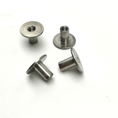 OEM स्टेनलेस स्टील खोखले रिवेट्स 13x10 मिमी धातु खोखले ट्यूबलर रिवेट्स सॉकेट हेड बैरल नट