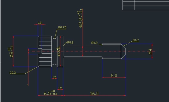 कॉलम M4X12 . के साथ एंटी थेफ्ट कैप्टिव स्टेनलेस स्टील टॉर्क्स स्क्रू