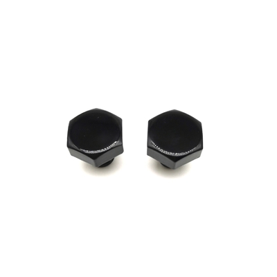 व्हील HEX12.8mm हेड हाइट कलर जिंक के लिए M8X7 स्टेनलेस स्टील सजावटी स्क्रू