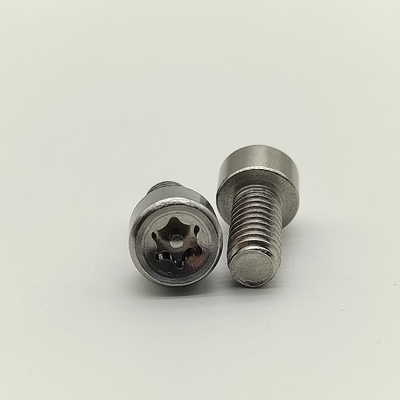 Torx T ड्राइव स्टाइल छेड़छाड़ सबूत A4-80 TR कैप शिकंजा रासायनिक प्रतिरोध
