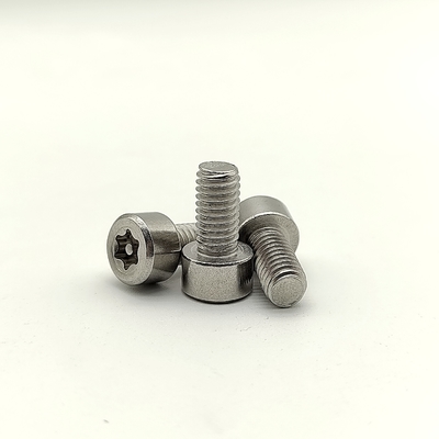 Torx T ड्राइव स्टाइल छेड़छाड़ सबूत A4-80 TR कैप शिकंजा रासायनिक प्रतिरोध