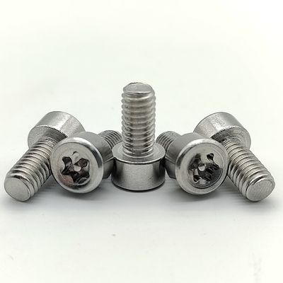 Torx T ड्राइव स्टाइल छेड़छाड़ सबूत A4-80 TR कैप शिकंजा रासायनिक प्रतिरोध