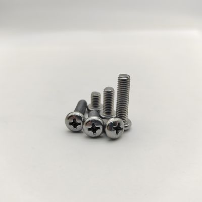 फिलिप्स पैन हेड मशीन स्क्रू DIN 7985 M3-M12 जिंक प्लेटेड