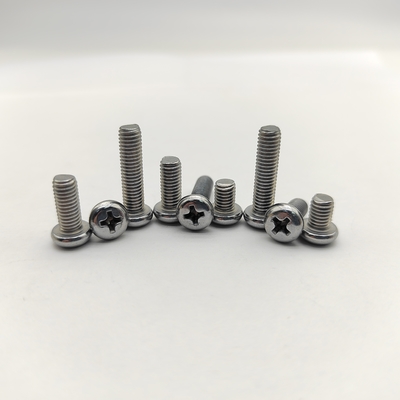 फिलिप्स पैन हेड मशीन स्क्रू DIN 7985 M3-M12 जिंक प्लेटेड