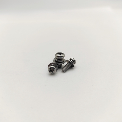 A4-70 स्टेनलेस स्टील पैन हेड स्क्रू के साथ लॉक वाशर 316