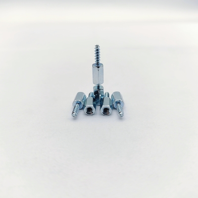 A4-70 स्टेनलेस स्टील हेक्स स्टैंडऑफ़ M4-M12 कस्टम थ्रेड्स