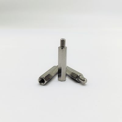 304 स्टेनलेस स्टील हेक्स स्टैंडऑफ स्क्रू एम 2.5 से एम 6 पीसीबी माउंटिंग