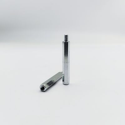 स्टेनलेस स्टील हेक्स स्टैंडऑफ स्क्रू M4-M12 10-100mm नीला-जस्ता चढ़ाया हुआ