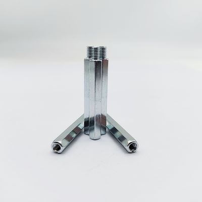 स्टेनलेस स्टील हेक्स स्टैंडऑफ स्क्रू M4-M12 10-100mm नीला-जस्ता चढ़ाया हुआ