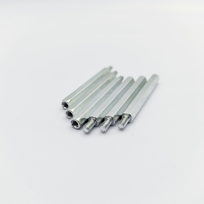 A4-80 स्टेनलेस स्टील हेक्स स्टैंडऑफ़ M3-M8 5-100mm पुरुष-महिला थ्रेड