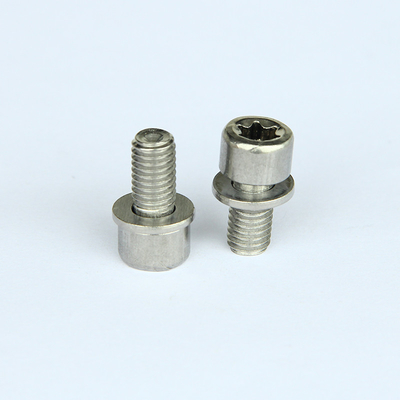 Torx 316 स्टेनलेस स्टील मशीन स्क्रू M6X16 टाइटेनियम मिश्र धातु बोल्ट, ऑटोमोटिव टाइटेनियम मिश्र धातु सहायक उपकरण OEM का समर्थन करते हैं