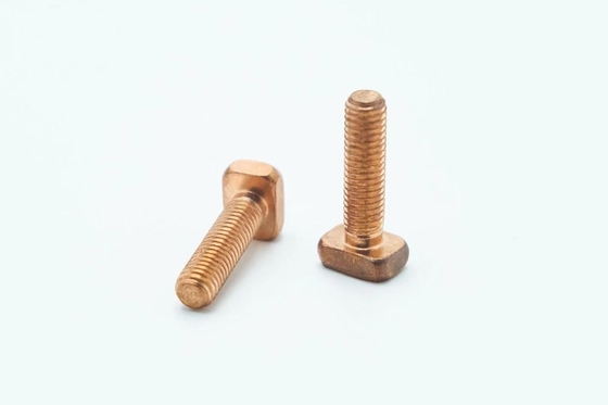 स्क्वायर हेड टी आकार का पेंच M8x30mm स्टील C1022 सामग्री 17.59g वजन: