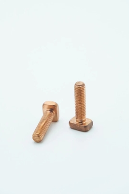 स्क्वायर हेड टी आकार का पेंच M8x30mm स्टील C1022 सामग्री 17.59g वजन: