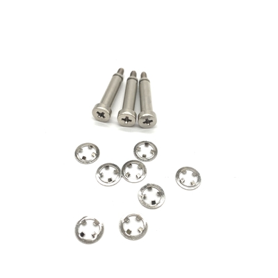 M2.5x8.6 स्प्रिंग लोडेड स्क्रू, GPU ब्रैकेट स्क्रू UNC 6-32X23