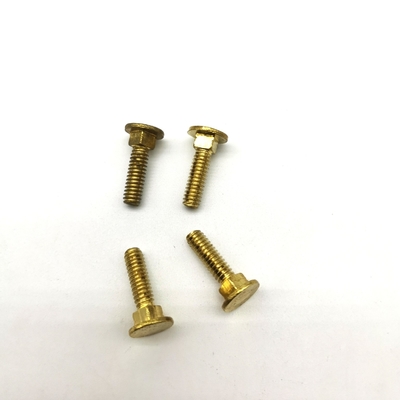 5/32X16.5mm स्टेनलेस स्टील फ्लैट हेड मशीन स्क्रू स्क्वायर शोल्डर ISO9001