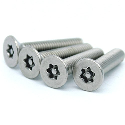 आईएसओ 9001 मानकों को पूरा करता है उच्च सुरक्षा 8 32 PIN Torx ग्रूव के भीतर छेड़छाड़ प्रूफ शिकंजा