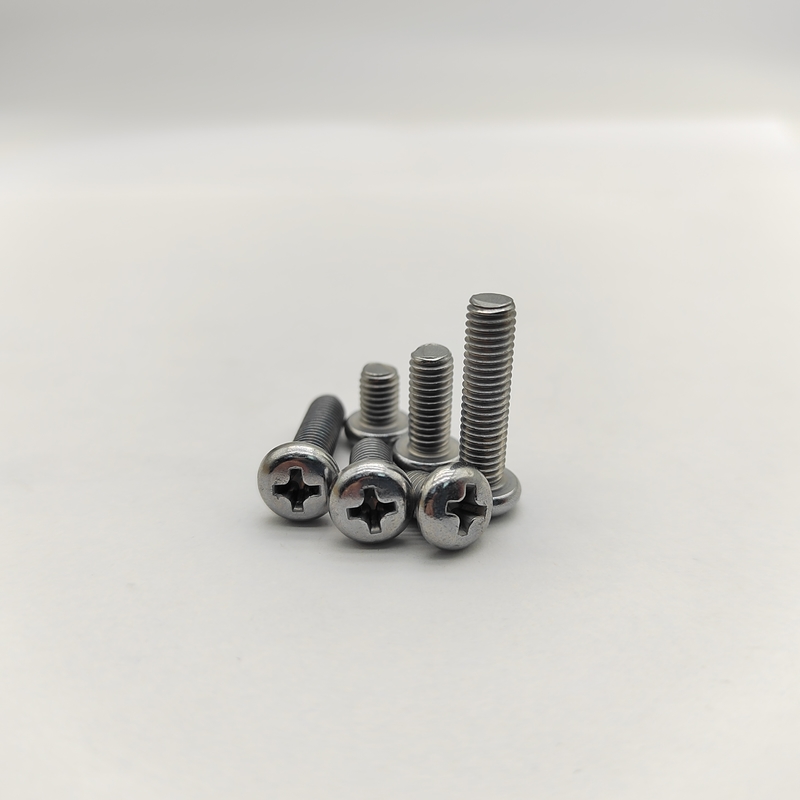 फिलिप्स पैन हेड मशीन स्क्रू DIN 7985 M3-M12 जिंक प्लेटेड