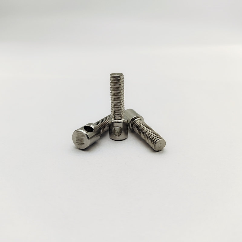 316L स्लॉटलेस लीड सीलिंग स्क्रू M4-M8 एंटी-ड्रिल मरीन ग्रेड