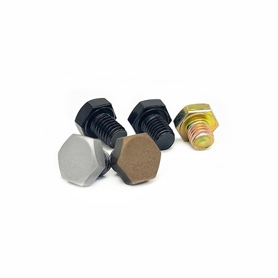कस्टम हेक्सागोन सजावटी पेंच स्टेनलेस स्टील नाखून सीडी पेंच Anodizing