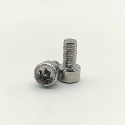 Torx T ड्राइव स्टाइल छेड़छाड़ सबूत A4-80 TR कैप शिकंजा रासायनिक प्रतिरोध