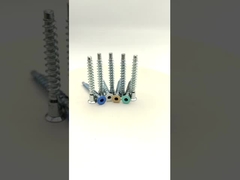 फर्नीचर कनेक्टिंग शिकंजा हेक्स सॉकेट काउंटरसंक स्व-टैपिंग जिंक लेपित DIY & OEM