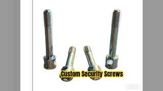 कस्टम स्टेनलेस स्टील सुरक्षा पेंच M10 30