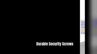 सुरक्षित फास्टनरों उच्च शक्ति संक्षारण प्रतिरोधी पेंच